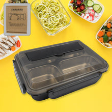 4 Compartment Insulated Lunch Box Stainless Steel |Tiffin Box for Boys & Girls