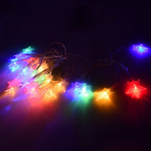 28 LED / Star 3.9 Meter Star Shape Led Light Battery Operated with Flashing Modes