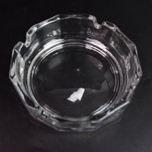 Transparent Ashtray Cigarettes Holder Home Office and Bar Tone Hotel Restaurant Indoor (1 pc)