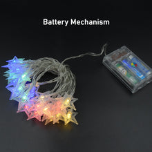 28 LED / Star 3.9 Meter Star Shape Led Light Battery Operated with Flashing Modes