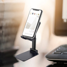 Mobile holder with adjustable angles for desk or table use