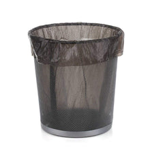 Eco-friendly black garbage bag (24 x 32 inches) for recycling.