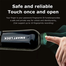 Small Usb Rechargeable Smart Fingerprint Padlock For Locker