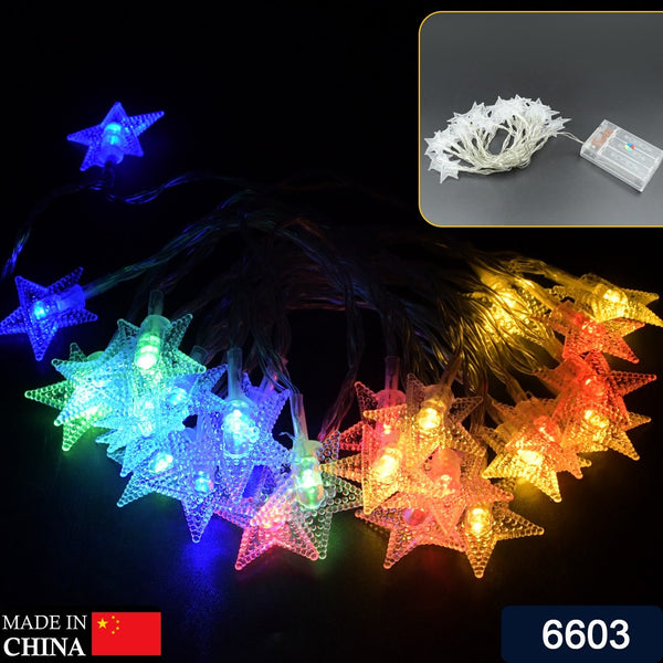 28 LED / Star 3.9 Meter Star Shape Led Light Battery Operated with Flashing Modes